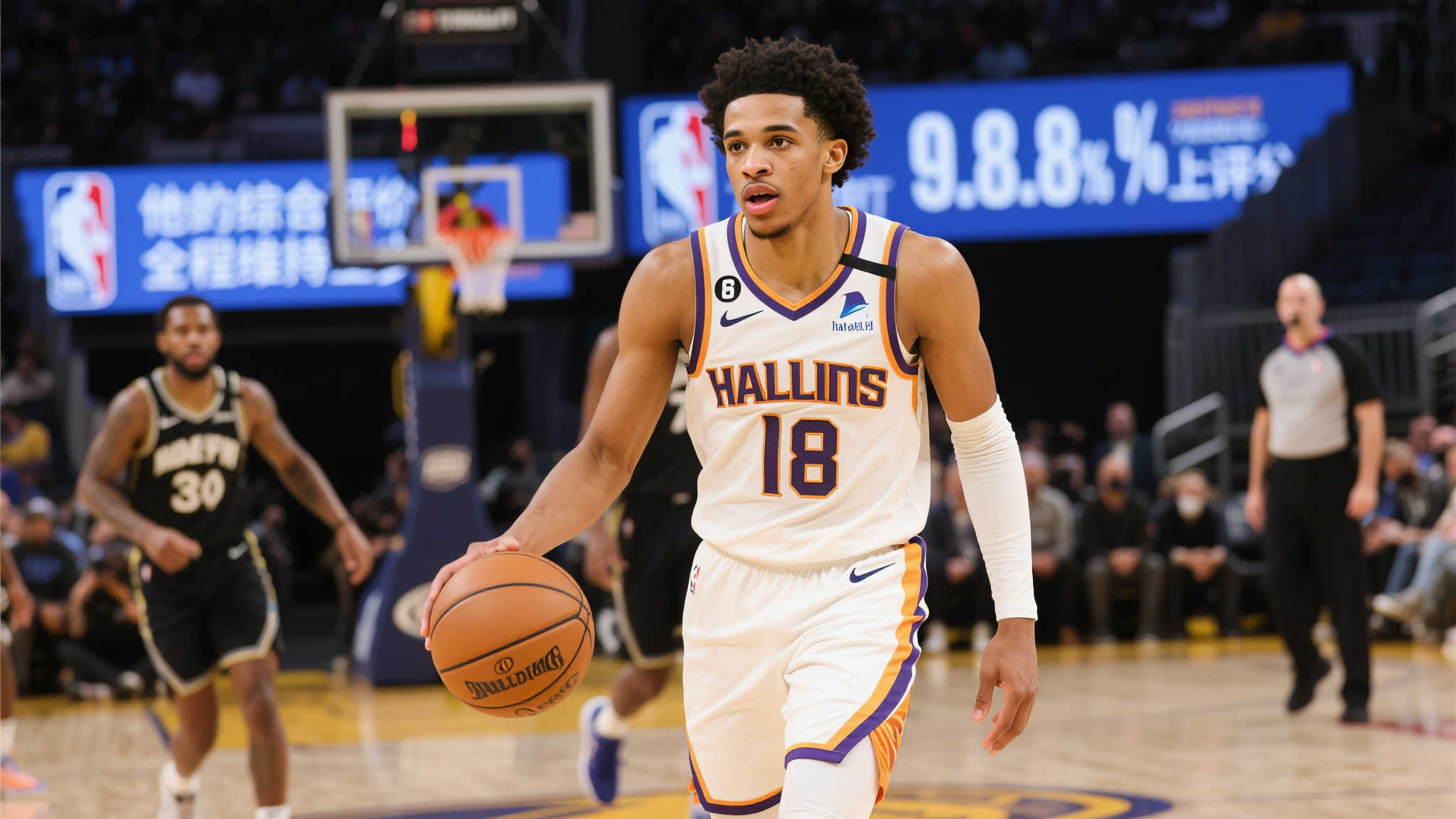 哈利伯顿伤退遗憾离场,稳定发挥仍获高分9.8+ 数据显示,在正式离场之前 "他的综合评价颇为亮眼,